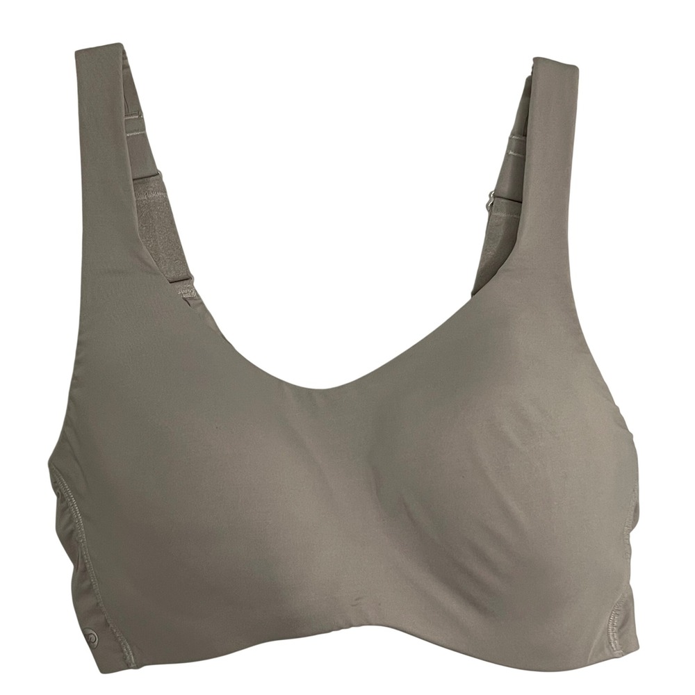 CALIA by Carrie Underwood Large Gray Molded Cup Sports Bra Adjustable Straps
